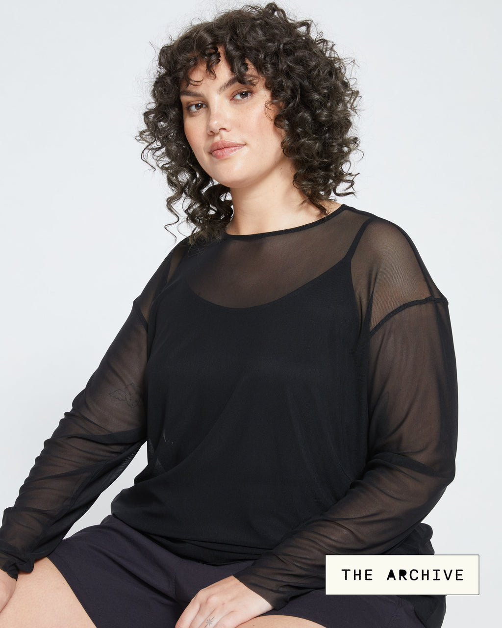 Thames Fog Top - Black