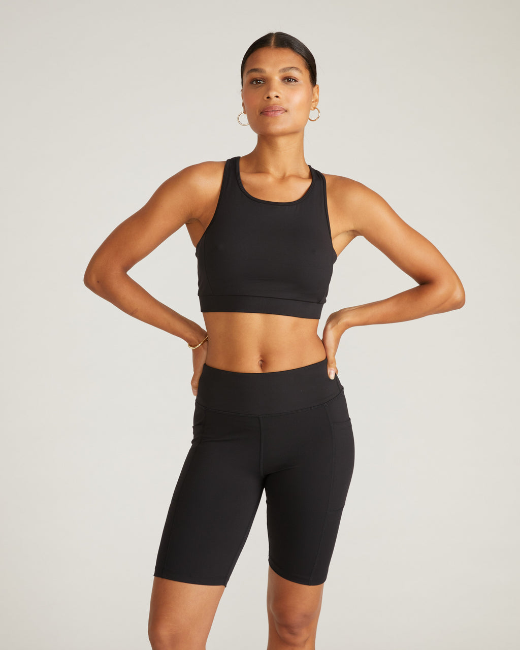 Next-to-Naked Bike Shorts - Black