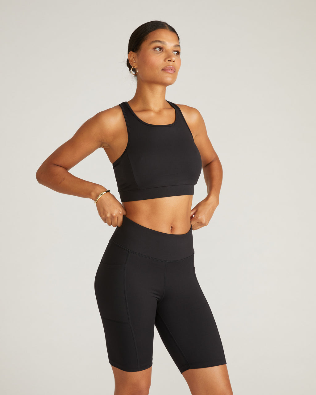Next-to-Naked Bike Shorts - Black