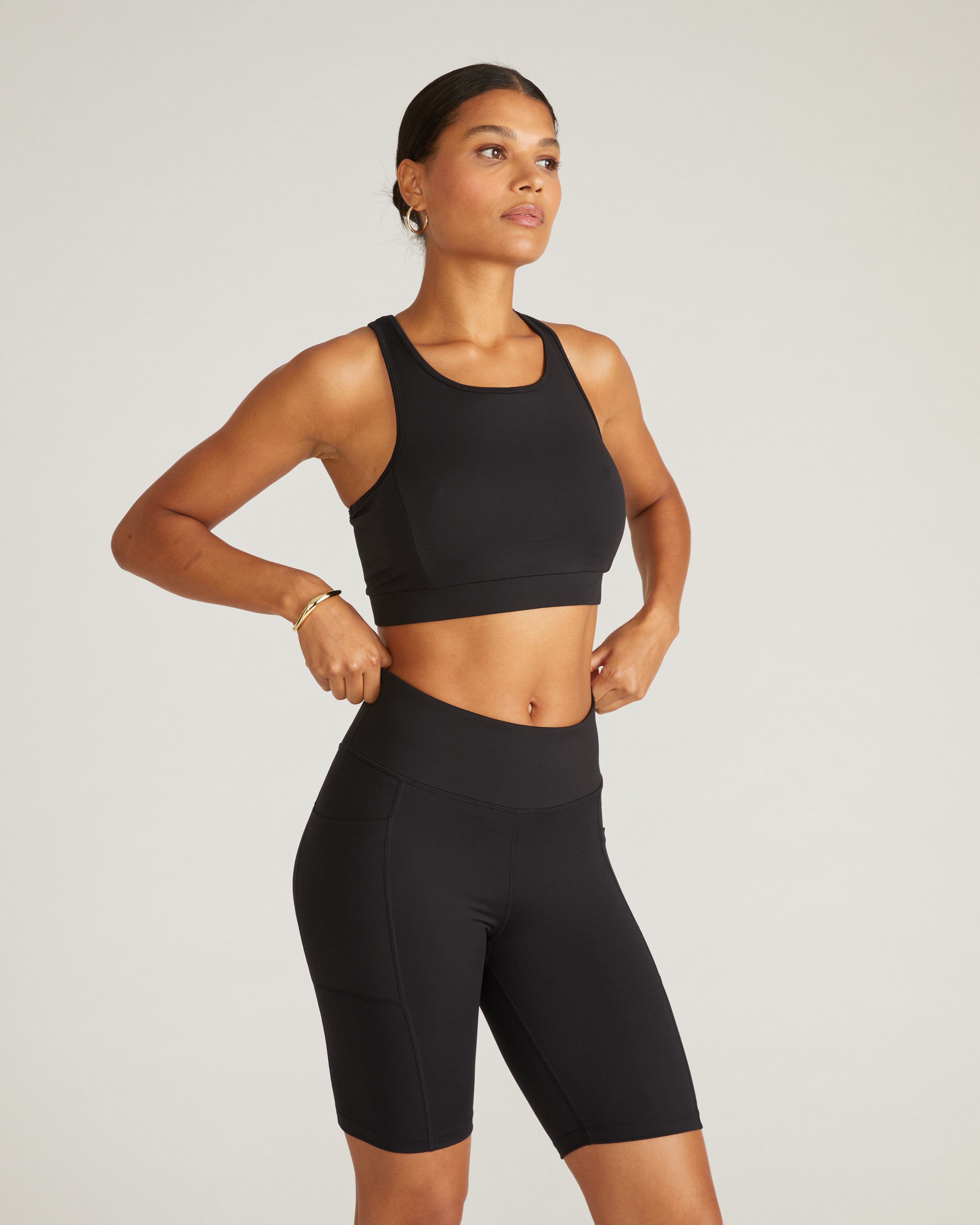 Next-to-Naked Bike Shorts - Black