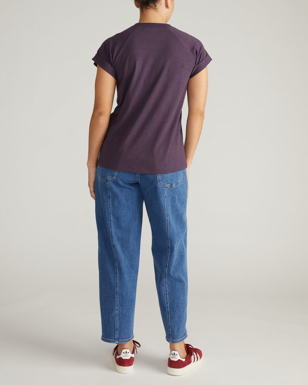 Light-As-Air Boy Tee - Purple Jewel