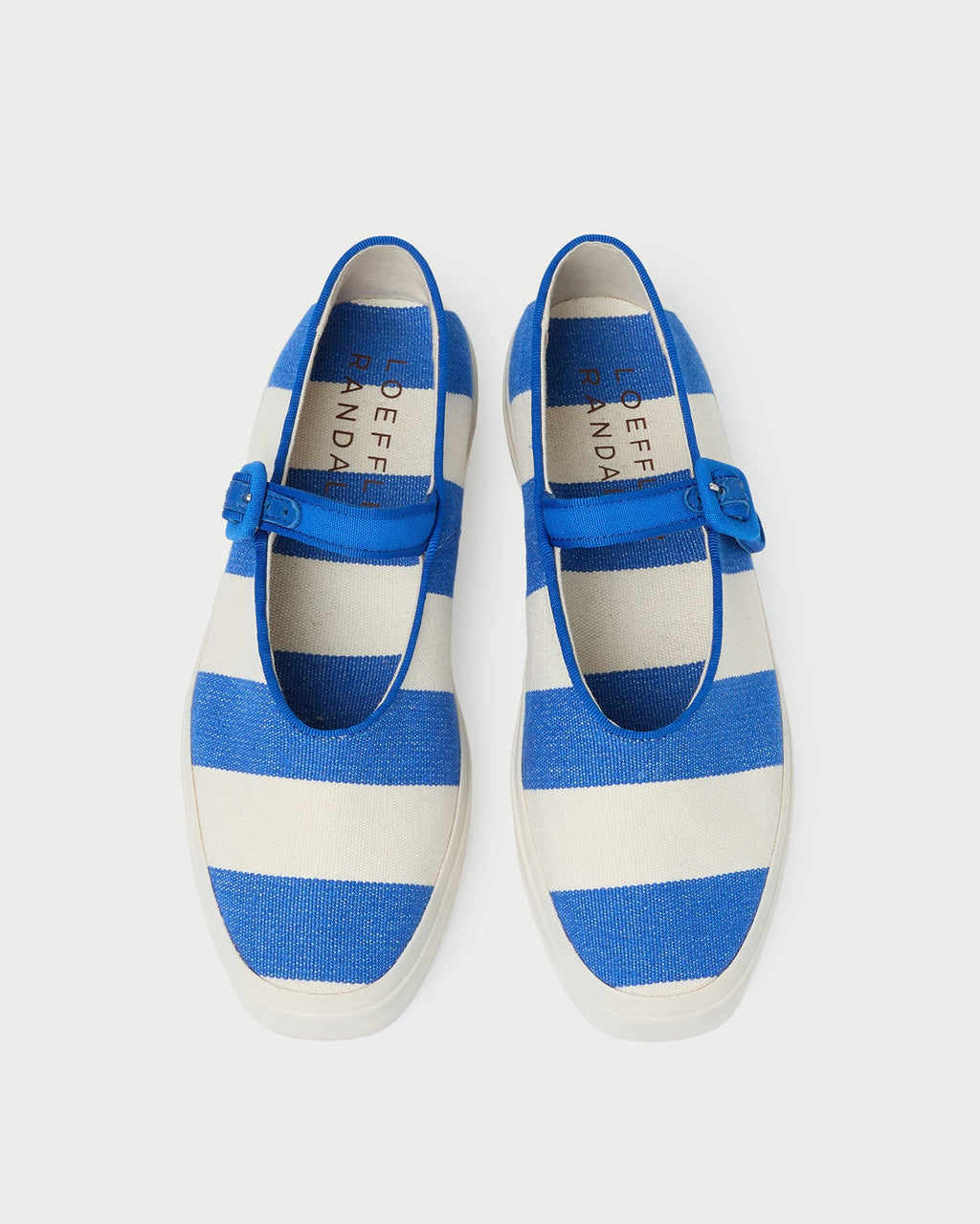 Cooper Blue Striped Mary Jane Sneaker