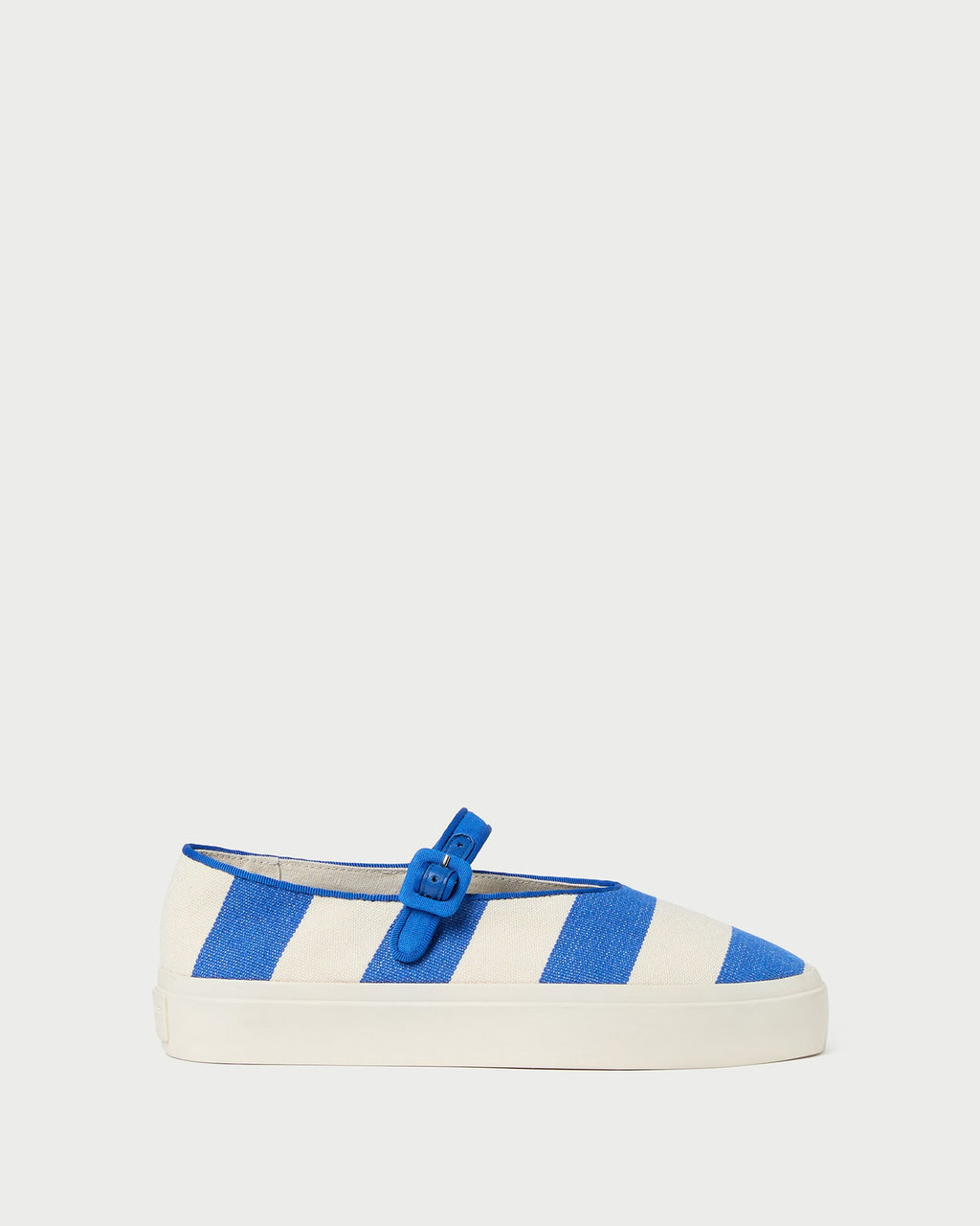 Cooper Blue Striped Mary Jane Sneaker