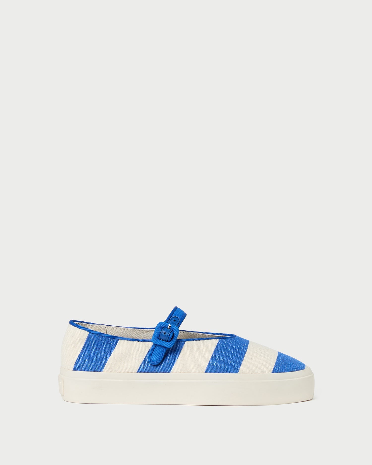 Cooper Blue Striped Mary Jane Sneaker