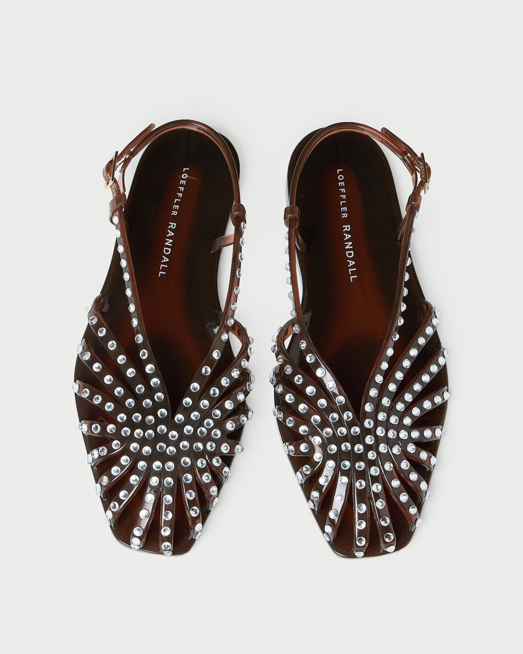 Devon Brown Jelly Slingback Sandal