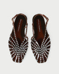 Devon Brown Jelly Slingback Sandal