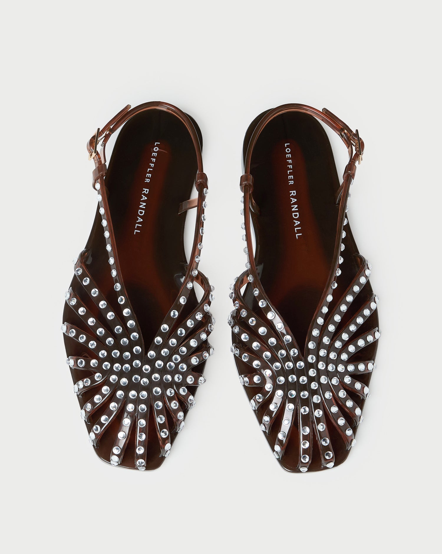 Devon Brown Jelly Slingback Sandal