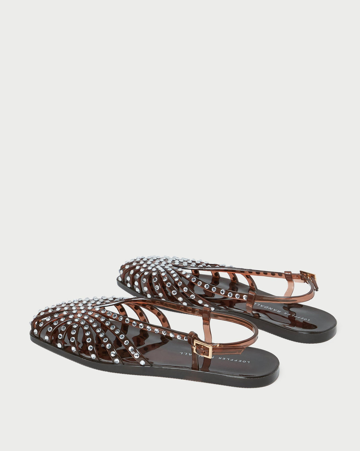 Devon Brown Jelly Slingback Sandal