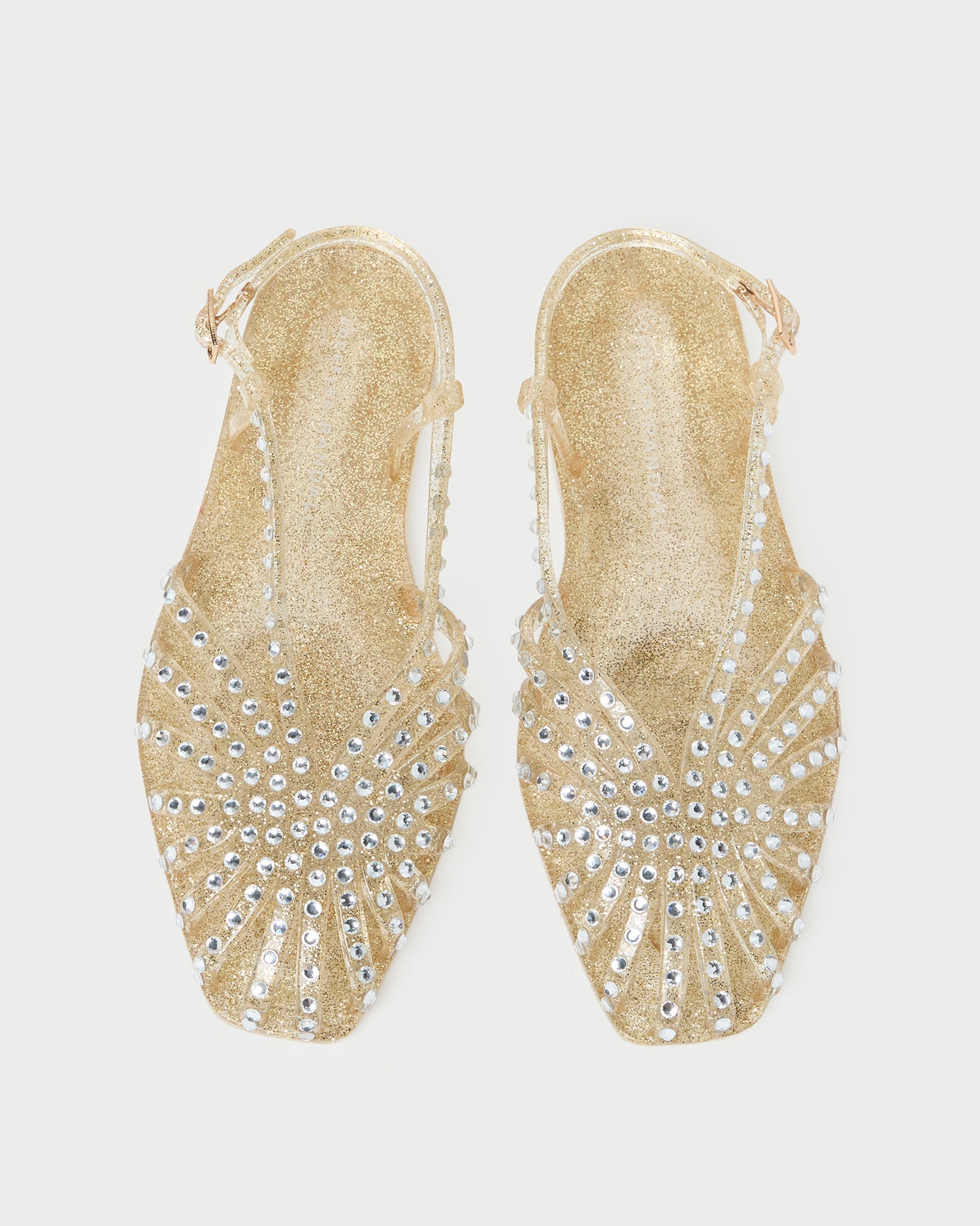 Devon Champagne Jelly Slingback Sandal
