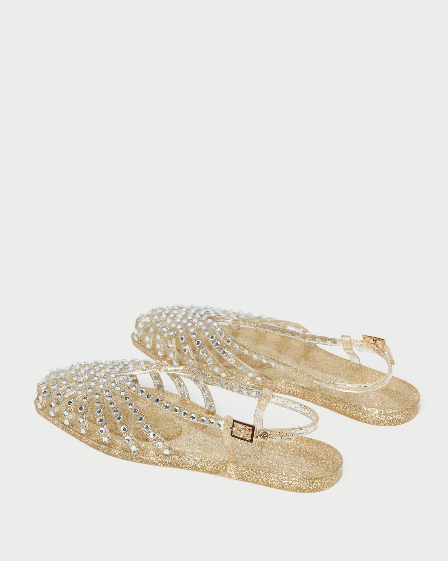 Devon Champagne Jelly Slingback Sandal