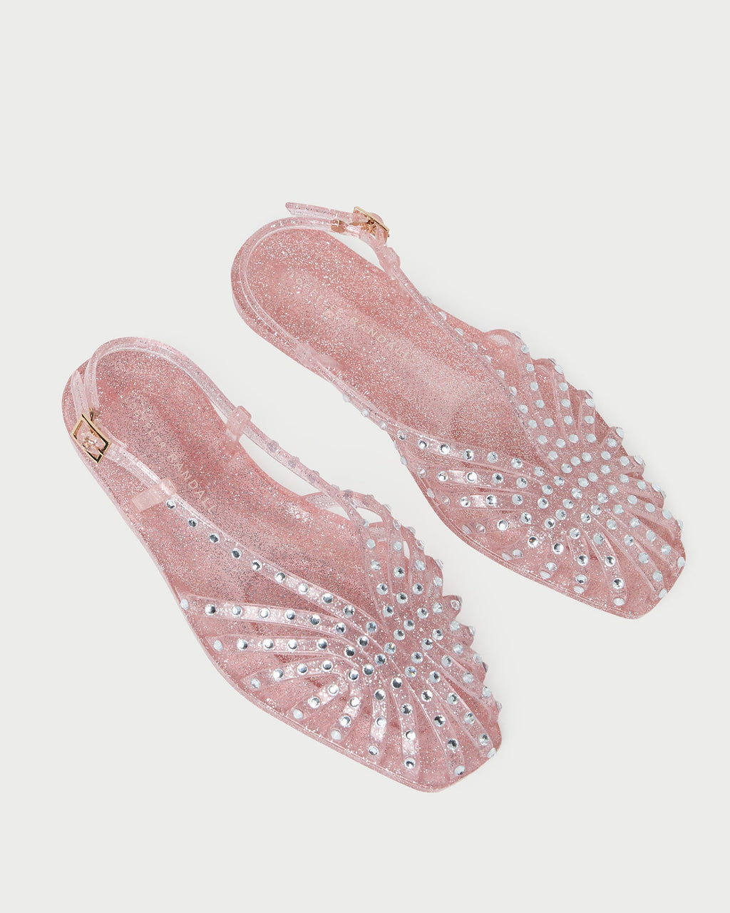 Devon Pink Jelly Slingback Sandal
