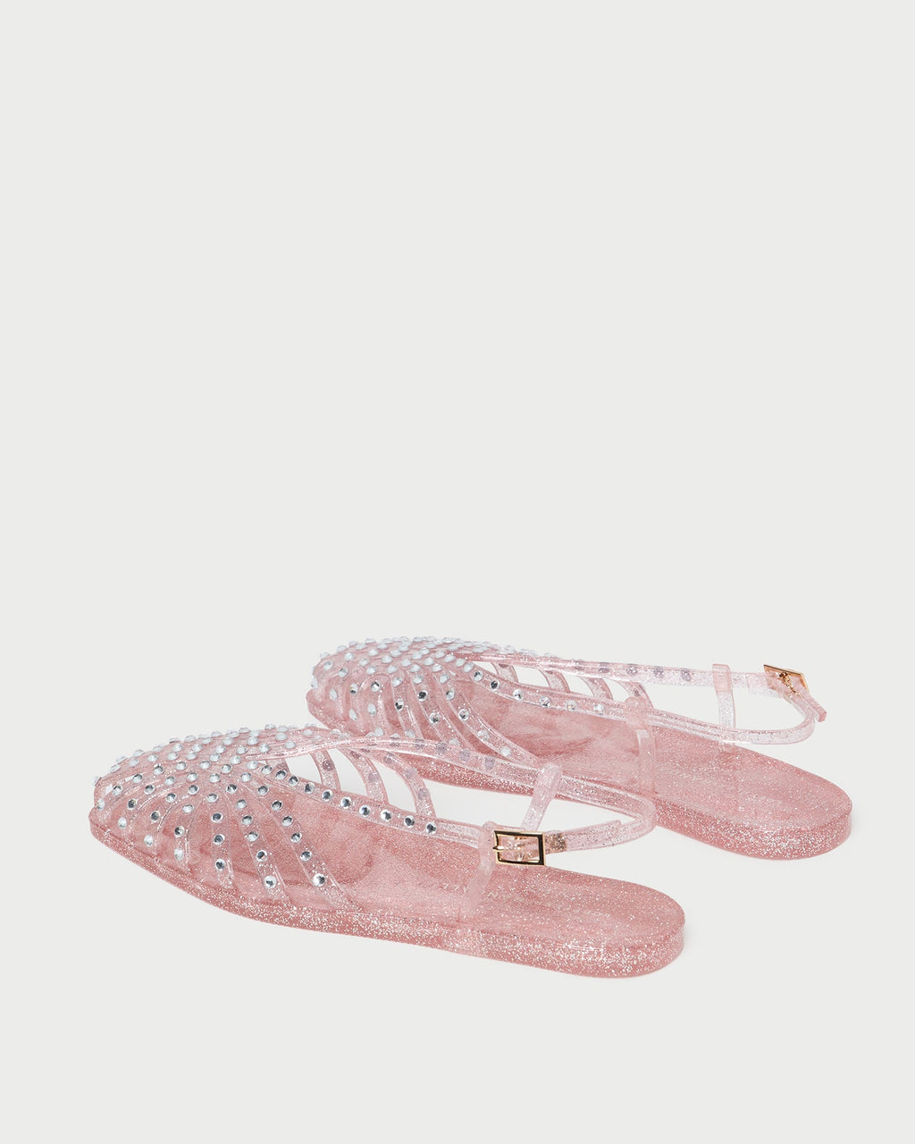 Devon Pink Jelly Slingback Sandal