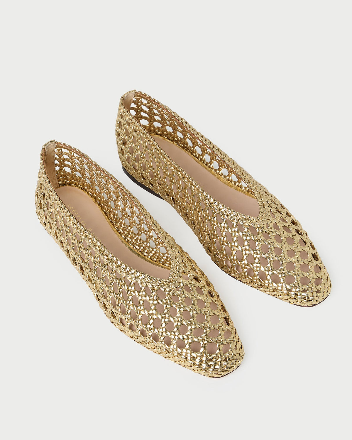 Emery Gold Ballet Flat