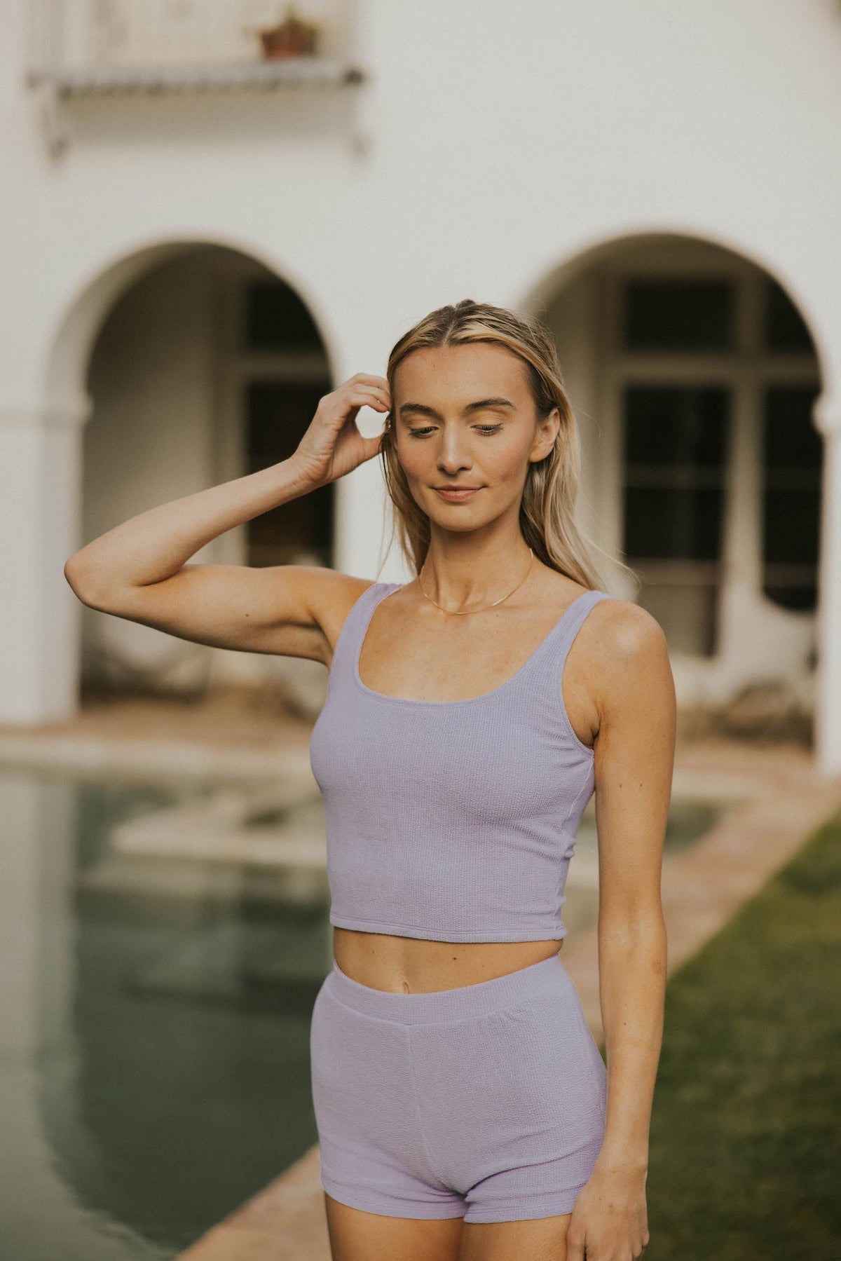 Monroe Top | Rounded Square Neck Tankini Top